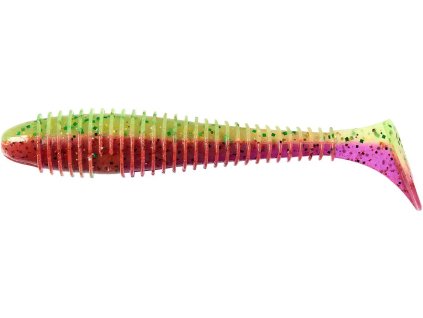 Keitech Swing Impact Fat 4,8" 12cm Mystic Lime Chart EA18T