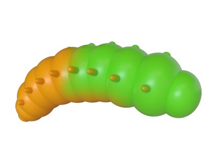 Gumová nástraha Fresh Lures Mokhnatka 1.2" #207 UV (8ks)