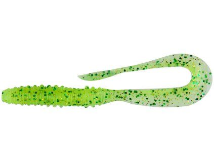 Soft lure Keitech Mad Wag Mini 3,5" 8,9cm Lime Chartreuse (10ks)