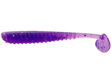 Soft Lure  Aji Ringer Shad 567 Lilac Silver & Blue Flake (15 pcs/pack)