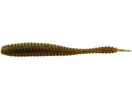 Soft Lure  Bubbring Shaker 4" 002 Green Pumpkin (12 pcs/pack)