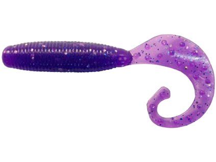 Soft Lure  Fat G-Tail Grub 2" 567 Lilac Silver & Blue Flake (20 pcs/pack)