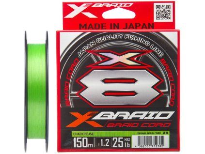 X-Braid Braid Cord X8 150m #3.0/0.283mm 50lb