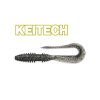 Soft lure Keitech Mad Wag 7" 17,8cm Smoke PP. Silver (6ks)