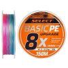 Braid Line Basic PE 8X Multicolor 150m #1.0/0.14mm 18lb/8.2kg