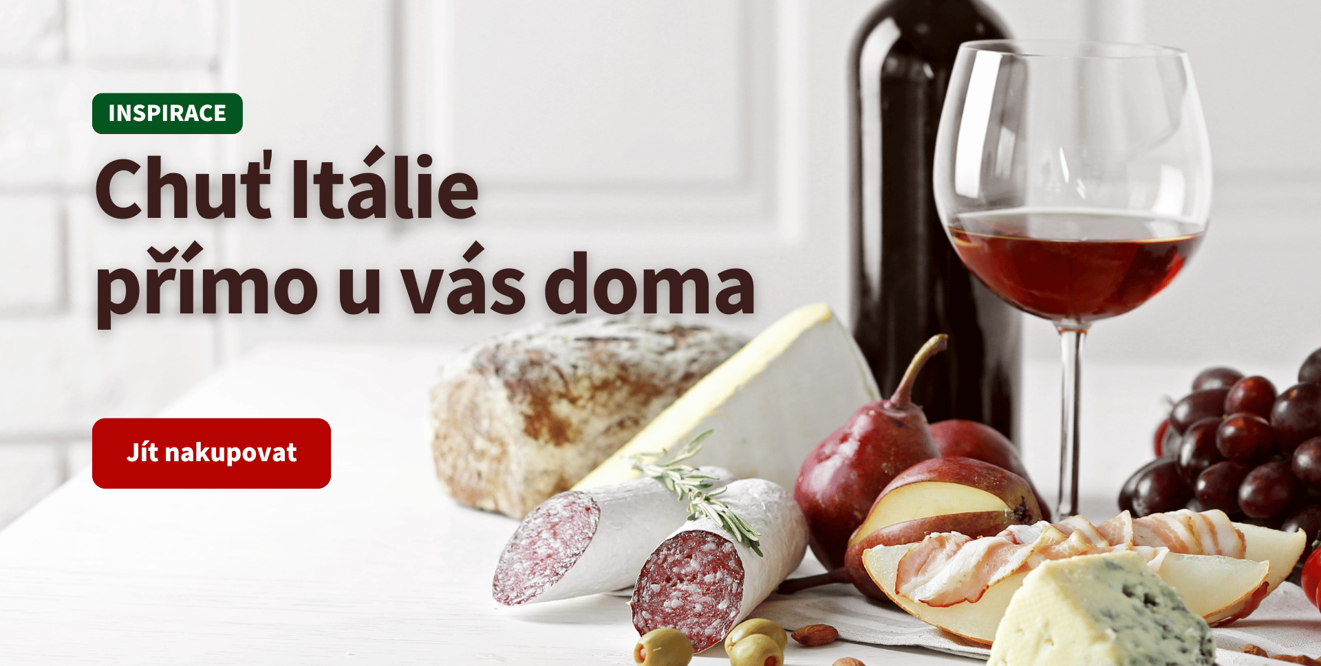 Italské jídlo a víno