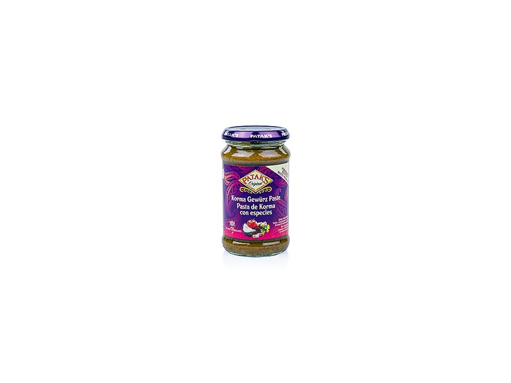 Curry-Paste, "Korma" mild, von Patak´s, 290 g