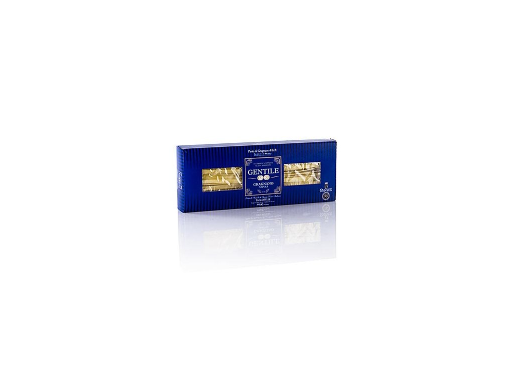 Pastificio Gentile Gragnano - Tagliatelle, Hartweizennudeln bronzegezogen, 500g