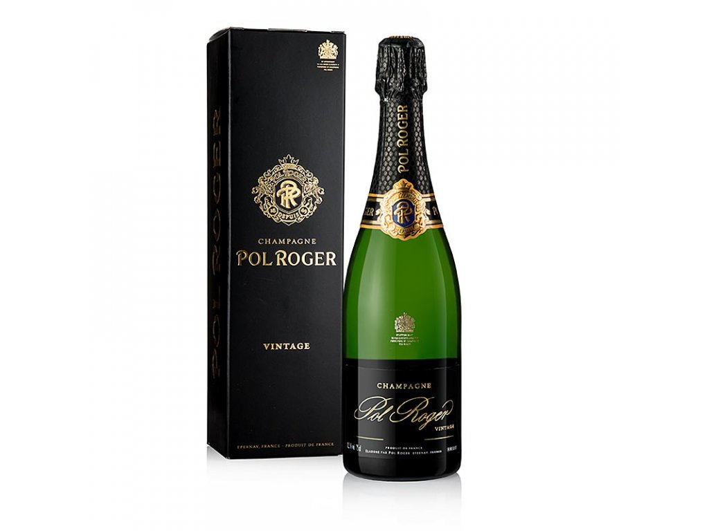 Champagne Pol Roger 2015 Vintage brut 0,75l 94 PP, 750 ml