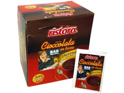 Horká čokoláda hnědá Ristora 50 x 25 g
