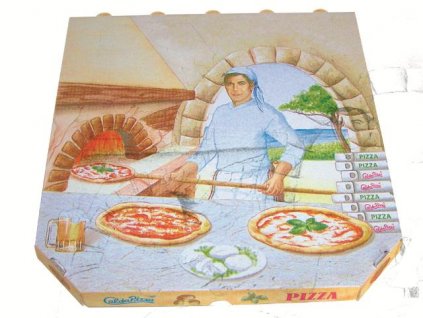 Krabice na pizzu 33 x 33 cm