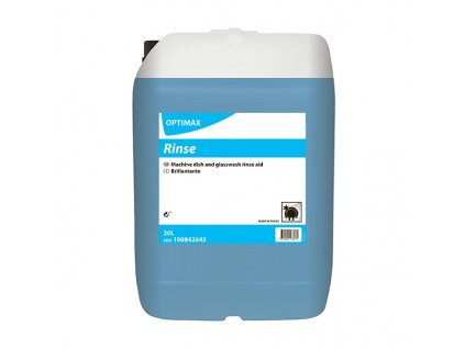Optimax oplachový Rinse – prostředek pro strojní mytí nádobí