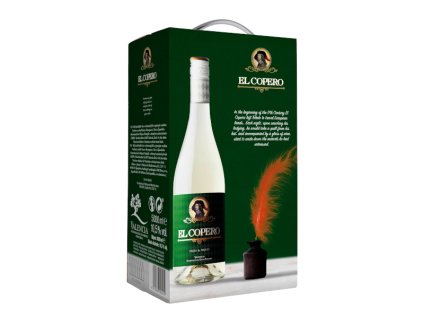 Copero Blanco bílé víno stolní BIB 5 l
