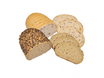 Chleby bezlepkové krájené 4 x 500 g