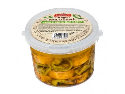 Nakládaný Sedlčanský Hermelín s beraními rohy Nowaco 1 x 2,3 kg