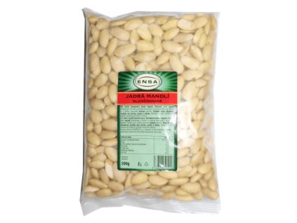 Mandle celé blanšírované 500 g