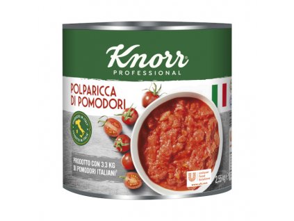 Rajčata krájená Polparicca di Pomodoro Knorr 2,55 kg