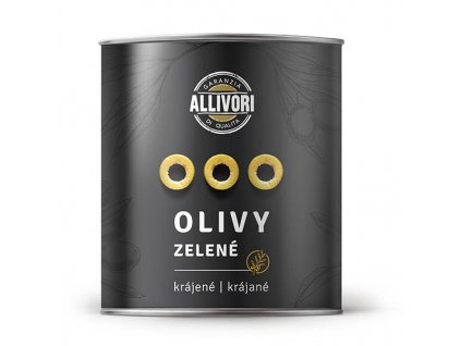 Olivy zelené krájené Allivori 3 kg