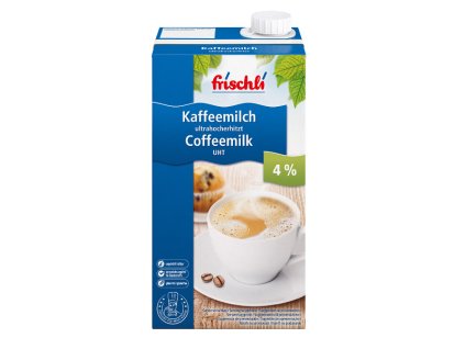 Mléko nejen na cappuccino 4 % Frischli 12 x 1 l