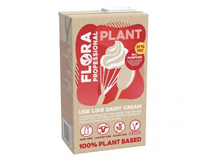 Flora vegan – krém na šlehání 31 %