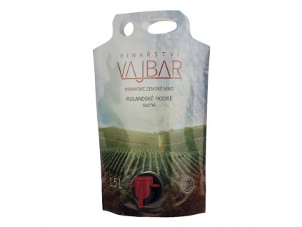 Rulandské modré Vajbar bag 1,5 l