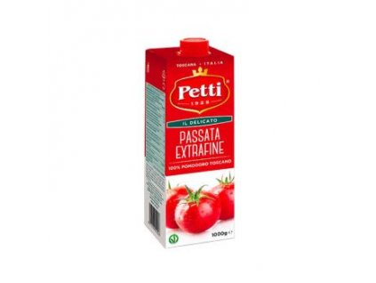 Rajčatové pyré Passata di pomodoro Petti 1 kg