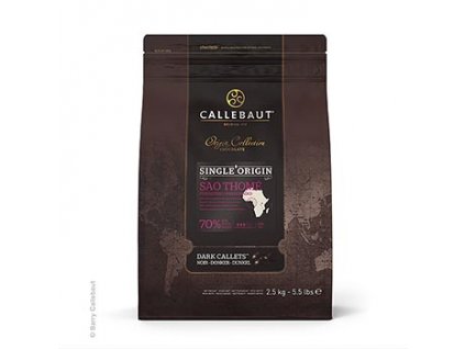 Origin Select Sao Thomé - dunkle Couverture, 70% Kakao, als Callets, 2,5 kg