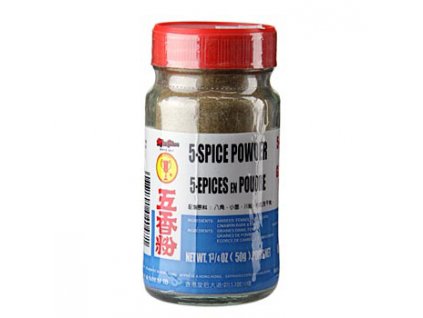 Five Spice Pulver, mit Anis, Fenchel, Pfeffer, Ingwer und Zimt, 50 g