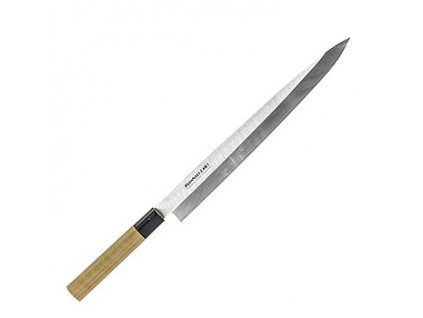 Global Bunmei 1804-300 Yanagi Sashimi Messer, Honoki Holzgriff, 30cm, St