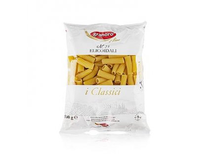 Granoro Rigatoni/ Elicoidali, kurze Röhren, No.23, 24x500 g