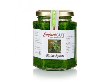 Bärlauch Paste, mit Hochgebirgsbärlauch aus dem Kleinwalsertal, 250 g