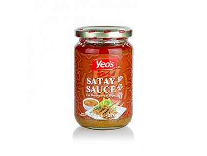 Satay Erdnuss-Sauce, für Sate-Spieße, Yeo´s, 250 ml