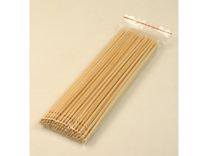 Holz-Spieße - Party Picker, groß, geschnitztes Griffstück, 20cm, No.6, 1000 St