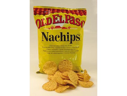 Tortilla Chips natural - gesalzen - Nachochips, El Mariachi, 12 x 450 g
