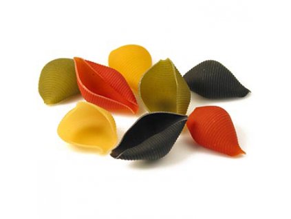 Große Muschelnudeln zum Füllen, Conchiglioni Arleccino, 4-farbig, 500 g