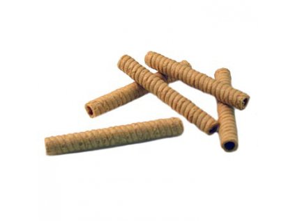 Hohlhippen - Canoli Corti, einfarbig, 9cm lang, 250 St