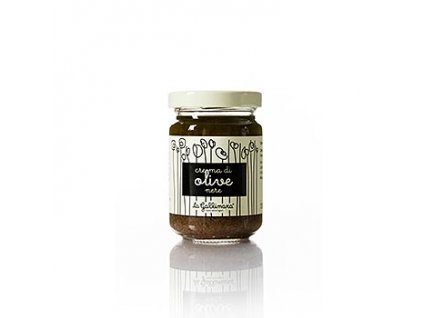 Oliven-Paste, schwarz, von La Gallinara, 130 g