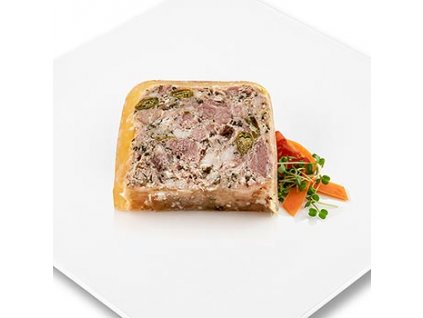 Entenfiletspitzen Terrine/Pastete - Aiguilettes, mit 6 Aromaten (Kräuter), 1 kg