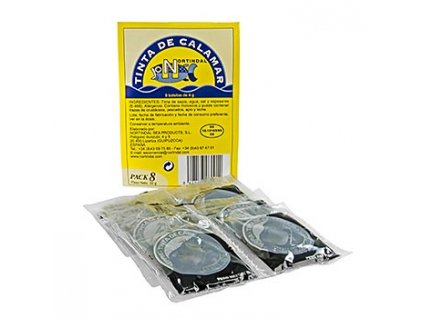 Tintenfisch-Farbe, flüssig, 8 Portionen, 8 x 4 g