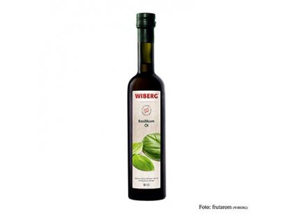 Wiberg Basilikumöl, kaltgepresst, Natives Olivenöl Extra mit Basilikumaroma, 500 ml