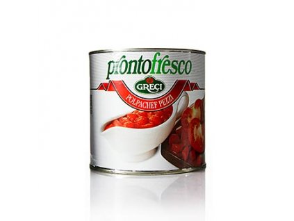 Gewürfelte Tomaten - Polpachef Pezzi, von Prontofresco, 2,5 kg