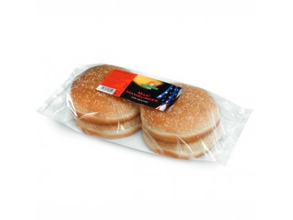 Bulky sezam maxi hamburger ø 12 cm 7 (4 x 75 g)