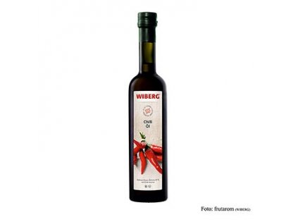 Wiberg Chiliöl, kaltgepresst, Natives Olivenöl Extra mit Chili- und Paprikaaroma, 500 ml