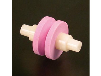 Ersatzsteinrolle Keramik 223, für Mino Sharp 220/GB+RB, rosa, medium, St