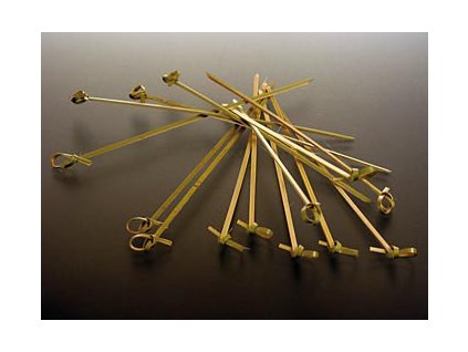 Bambus-Spieße, mit Knotenende, 18,5cm, 50 St