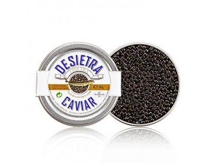 Desietra Superior Kaviar Malossol - Osietra Aquakultur,ohne Konservierungsmittel, 50 g