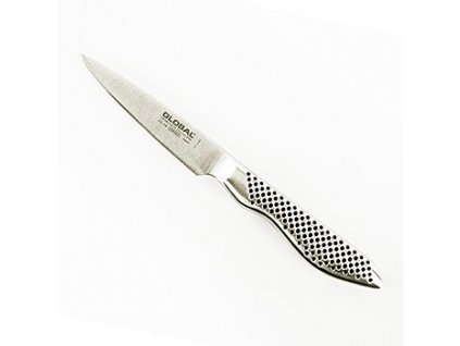 Global GS-38 Schälmesser, geschwungener langer Griff, 9cm, St