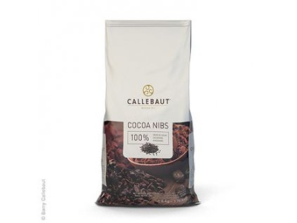 Kakao Grue, gehackte und geröstete Kakaobohnen, Callebaut, 800 g
