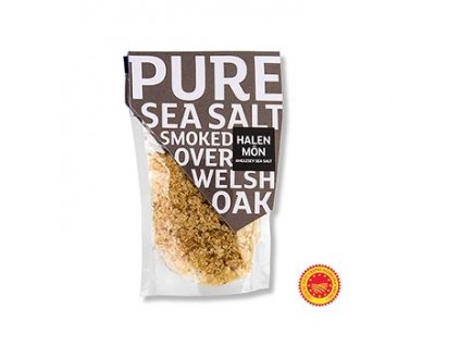 Halen Môn, geräuchertes Meersalz aus Wales, 100 g
