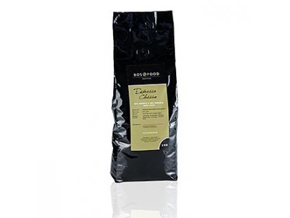 BOS FOOD Classico - Espresso, 80% Arabica und 20% Robusta, ganze Bohnen, 1 kg